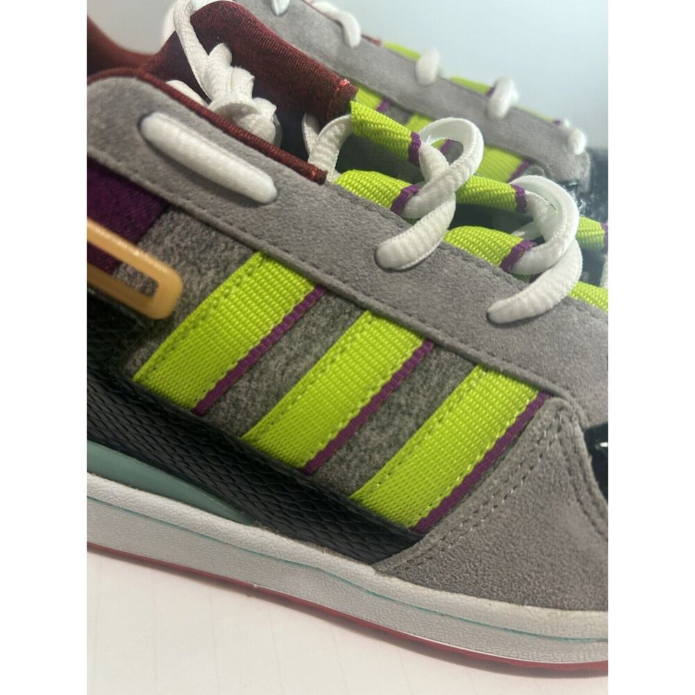 Size 7.5 -women’s adidas Forum Low x S.E.E.D. Multi 2021 Rare - Picture 4 of 16